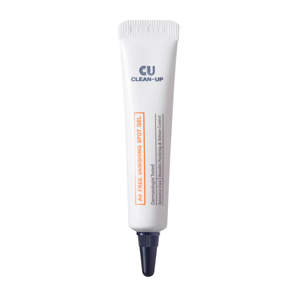CU SKIN Clean-Up AV Free Vanishing Spot Gel 10ml - Точковий гель від висипань із саліциловою кислотою та цинком CU SKIN Clean-Up AV Free Vanishing Spot Gel 10ml - Точковий гель від висипань із саліциловою кислотою та цинком